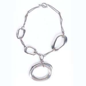 Babylon Necklace Women Gray
